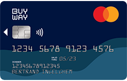 BuyWay carte de crédit